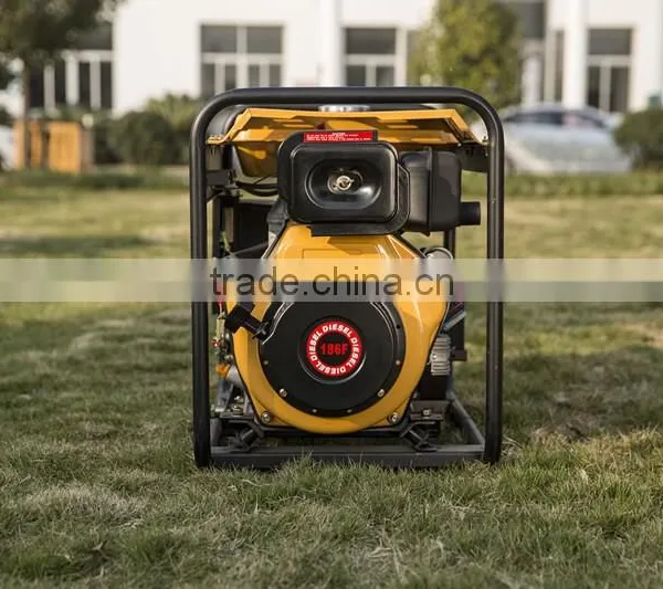 NIMBUS 2015 New Portable Single Phase 10HP Diesel Engine Powered Open-type Diesel 5KW Generator for Sale photo-5
