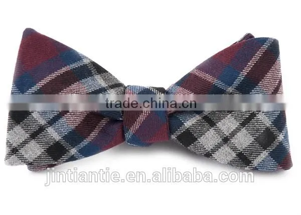 2016 New Custom Checked Bow Tie for Formal Wear photo-2