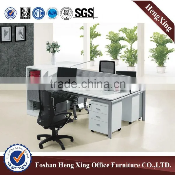 2016 Newest Modern Design Light Color 4 Seaters Office Partition HX-PT004 photo-5