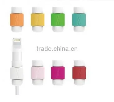 Hot Selling Cellphone Cord Protector , Earphone Cable Protector , Mobile Phone Data Cable Silicone Protector photo-6
