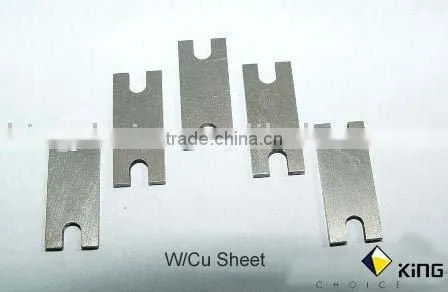 Tungsten Copper Sheet Tungsten Copper Target W-Cu Alloy