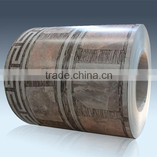 Cold Rolled and Hot Dipped Ppgi/color Coated Pattern Steel photo-6