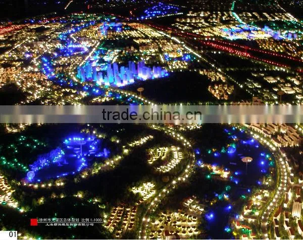 New Product Master Plan Model With Lighting Systerm