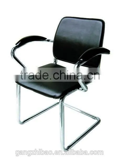 Simple Oak Wood Metal Stackable Pvc Chair AH-43 photo-4
