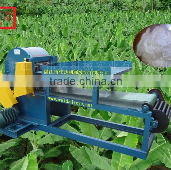 Banana coir sisal stem fiber extracting machine