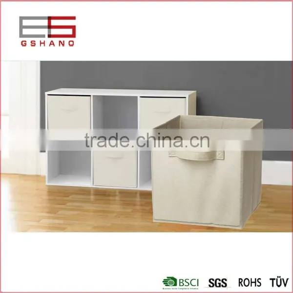 Fabric Nonwoven Storage Cube and Bin, Foldable Fabric Storage Cube photo-2