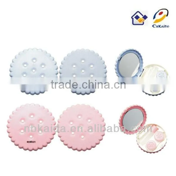 A-8057 Biscuts Unique Contact Lens Case ABS photo-2