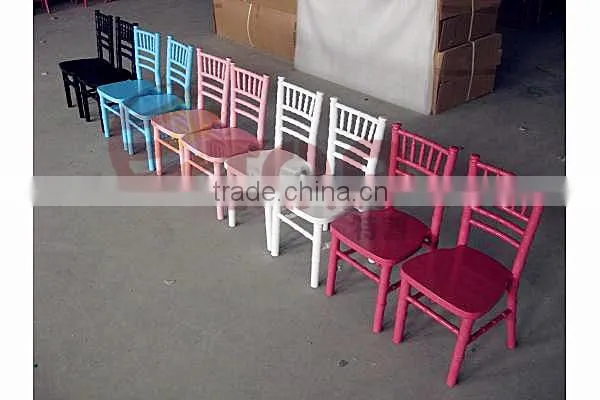 Wooden Colorful Children Chiavari Chairs photo-4