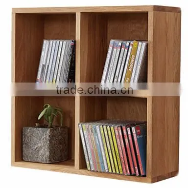 Best Quality Bookshelf Wooden CD Rack for Livingroom Furniture photo-2