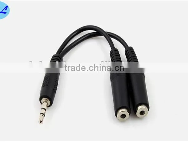 1.8M Male to 2*female 3.5MM Aux Cable photo-2