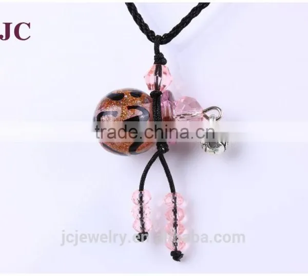 Fashion Necklace 2016 Essential Oil Glass Oil Bottle Pendant Bottle Necklace Pendant photo-2