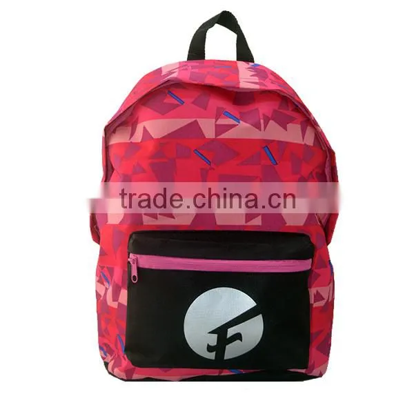 Hot Sale Simple New Design Printing School Bag Backpack photo-2