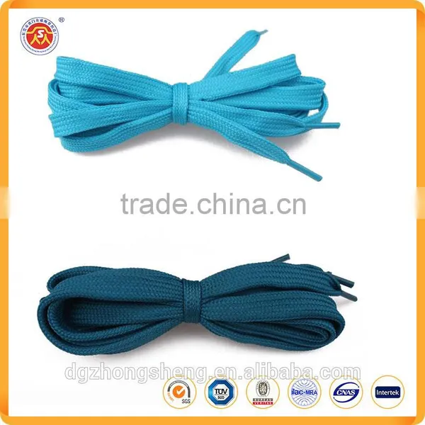 2016 Wholesale Customized Colored Cheap Bright Coloured Cotton Shoelace photo-3