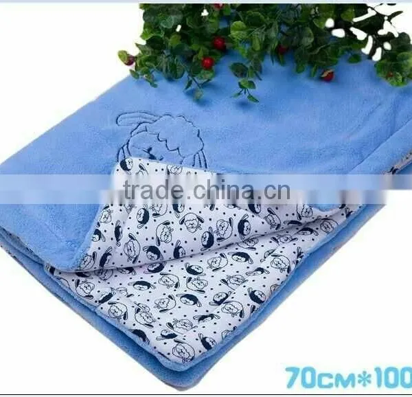 Soft Touch and Sleeping Baby Blanket
