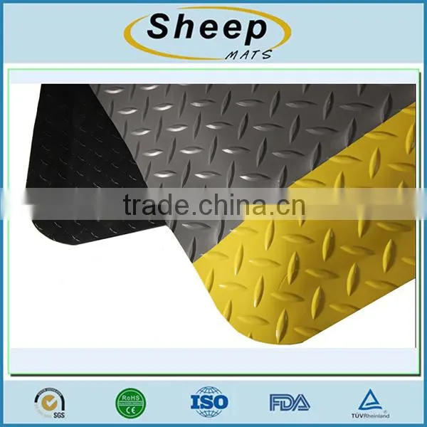 Hot Sale Durable Waterproof Printed Anti-fatigue Rubber Floor Industrial Mat photo-2