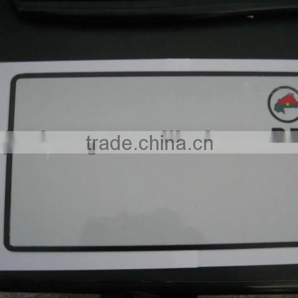 Two-layer License Plate photo-2