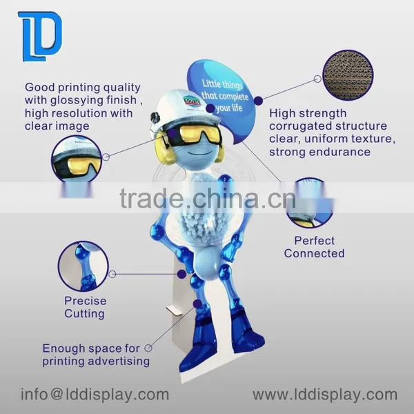 Human Shape Cardboard Display Standee Pop up Display photo-2