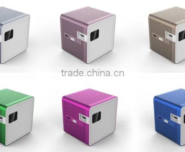 Cheapest Bluetooth Small Size 64x62x62mm Remote Control Home Movie Projector photo-4