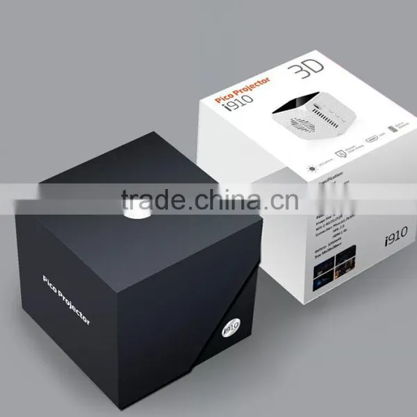 Manual Focus 50 Lumens Brightness Home Theater Mini Cube Projector photo-6