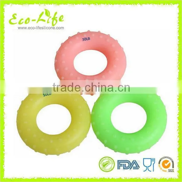 High Quality 8.8cm 30/40/50LB Silicone Hand Grip, Strength Exercises Ring photo-6