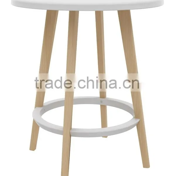 2015 Best Selling Bar Furniture Wood Legs High Bar Table photo-4