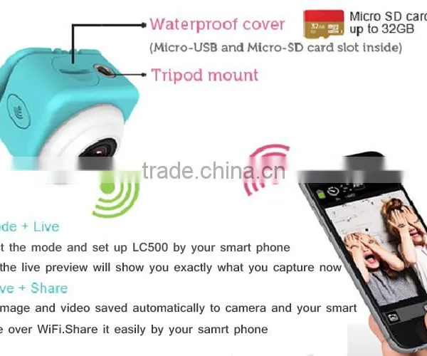 Full HD 1080p Sport Action Cam With WiFi photo-5