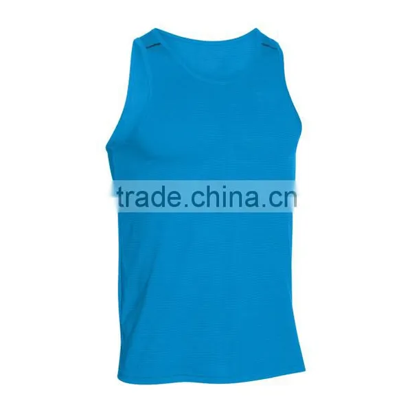 Wholesale Bodybuilding Custom Running Gym Singlet for Men photo-4