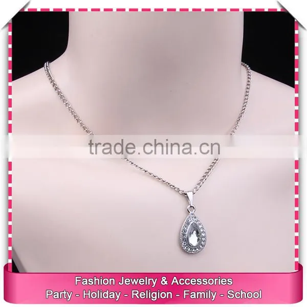 Fancy Necklace Design, Low Price Imitation Diamond Necklace Women photo-6