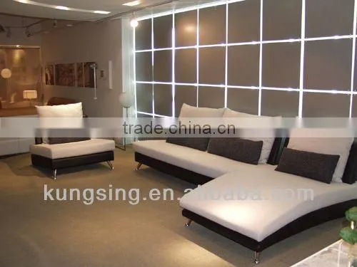 Types of l Shaped Genuine Leather Sofa Set