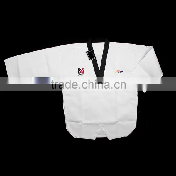 UWIN 2016 New Style WTF Training Kimono Taek Won do Uniform 100% Cotton 65% Cotton photo-3