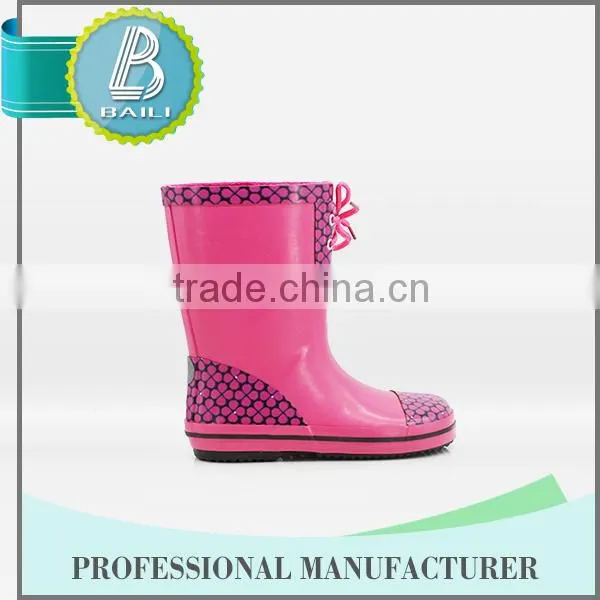 New Products Customised Designs Rubber Camo Rain Boots