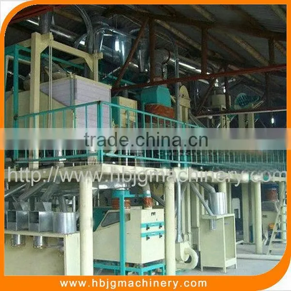 Corn/maize/wheat Flour Mill Complete Set Flour Mill Milling Machine