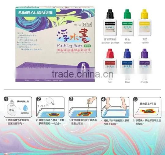 Marbling Paint Set
