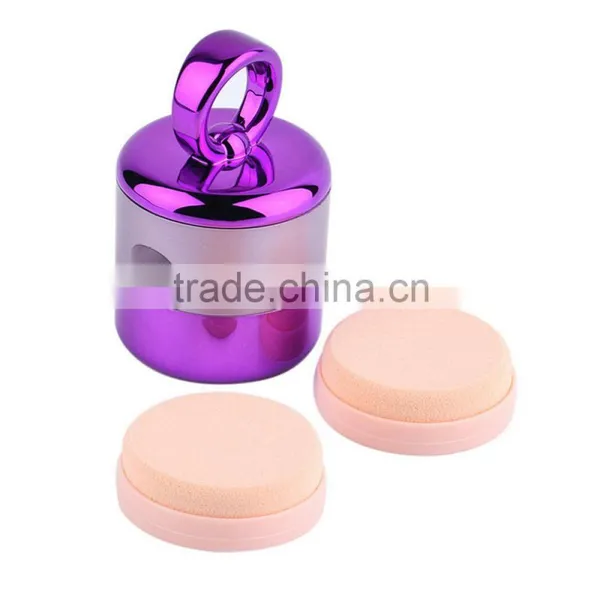 Hot Sell Beauty Tools Vibration Electric Makeup Powder Puff With Extra 2 Powder Puff photo-5