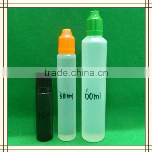 30 ml Unicorn Bottle 30ml PE BLACK Plastic e Liquid Empty Juice Needle Drip With Cap photo-3