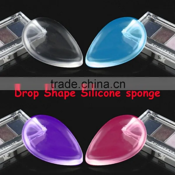 2017 New Clear Cloud Tear Round Shape Silicone Puff Silisponge for Powder Soft Medical Grade Sponge photo-2
