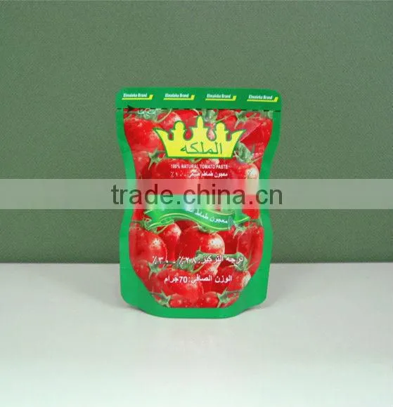 Special Sharp 70g Sachet Tomato Paste,bag in Box for Tomato Paste Tomato Ketchup photo-3