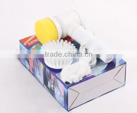 Household Power Scrubber Handheld Battery Powered Scrub Brush photo-6