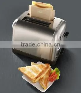 Toastabags Reusable Non-Stick Sandwich/Snack "In Toaster" Grilling Bags, 2 Pack photo-3