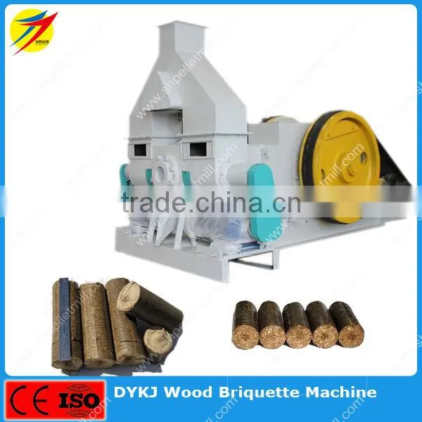 1 TPH biomass sawdust briquette machine with elevator equipment