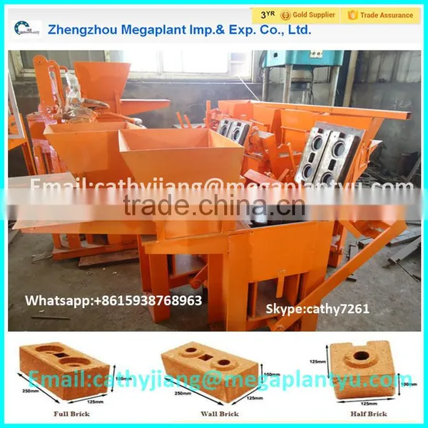 Small Interlocking Clay Soil Brick Making Machine for Sale Price photo-2