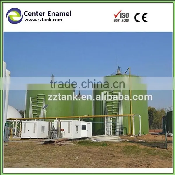 High Quality Wastewater Digestion Tank for Industrial Effluent / Municipal Sewage