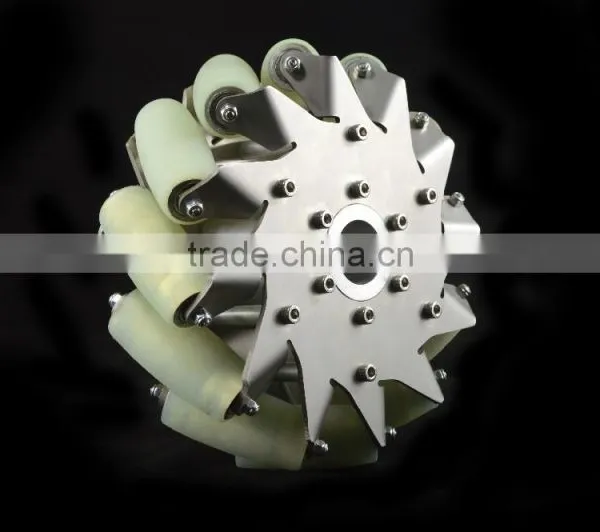 8 Inch (203mm) Heavy Duty Industrial Mecanum Wheel (professional Custom,Payload:50~80kg/pcs) photo-3