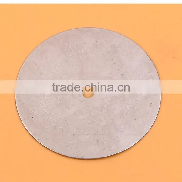 Round Anodized Aluminum Luggage Tags photo-4