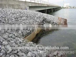 Riverbed Protection and Slope Protection Used PVC Coated Gabion Mesh