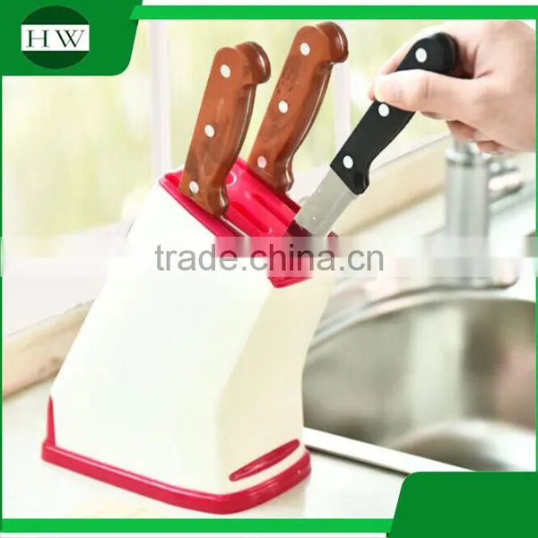 Kitchen Accessories Multipurpose Detachable Removable Plastic Tool Flatware Knife Storage Rack Holder photo-2