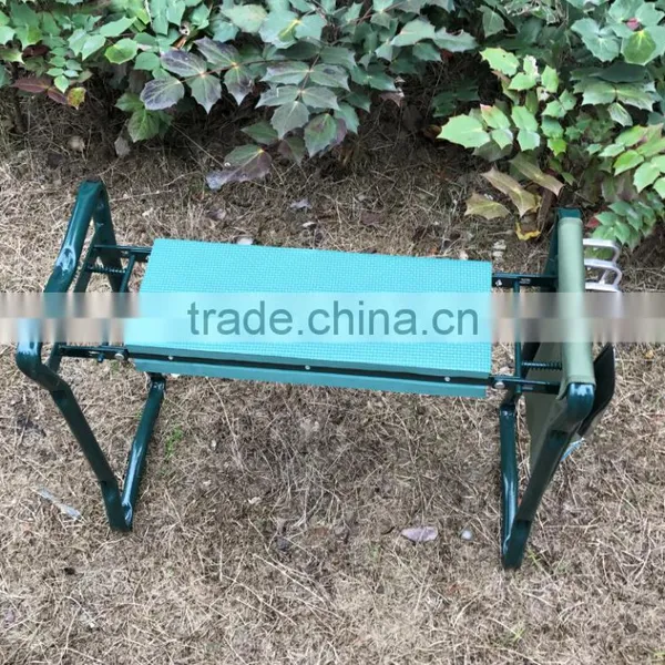 Deluxe Foldable Kneeler Seat and Gardening Tools Kit photo-2