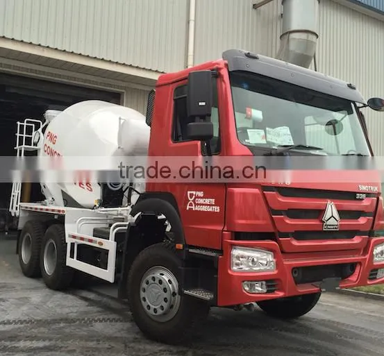 SINOTRUK HOWO 6X4 CONCRETE MIXER TRUCK photo-4