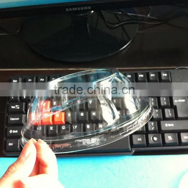 Clear and Safe Disposable Plastic Bowl Cover / Sundae Cup Cover photo-4