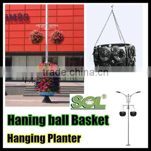 Plastic Hanging Planter Hanging Basket SL-Y040 Ball Planter, Vertical Garden Systems photo-2
